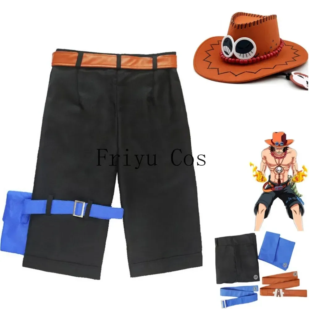 Women Accessories Products - Anime Portgas·D· Ace Cosplay Costume Whitebeard