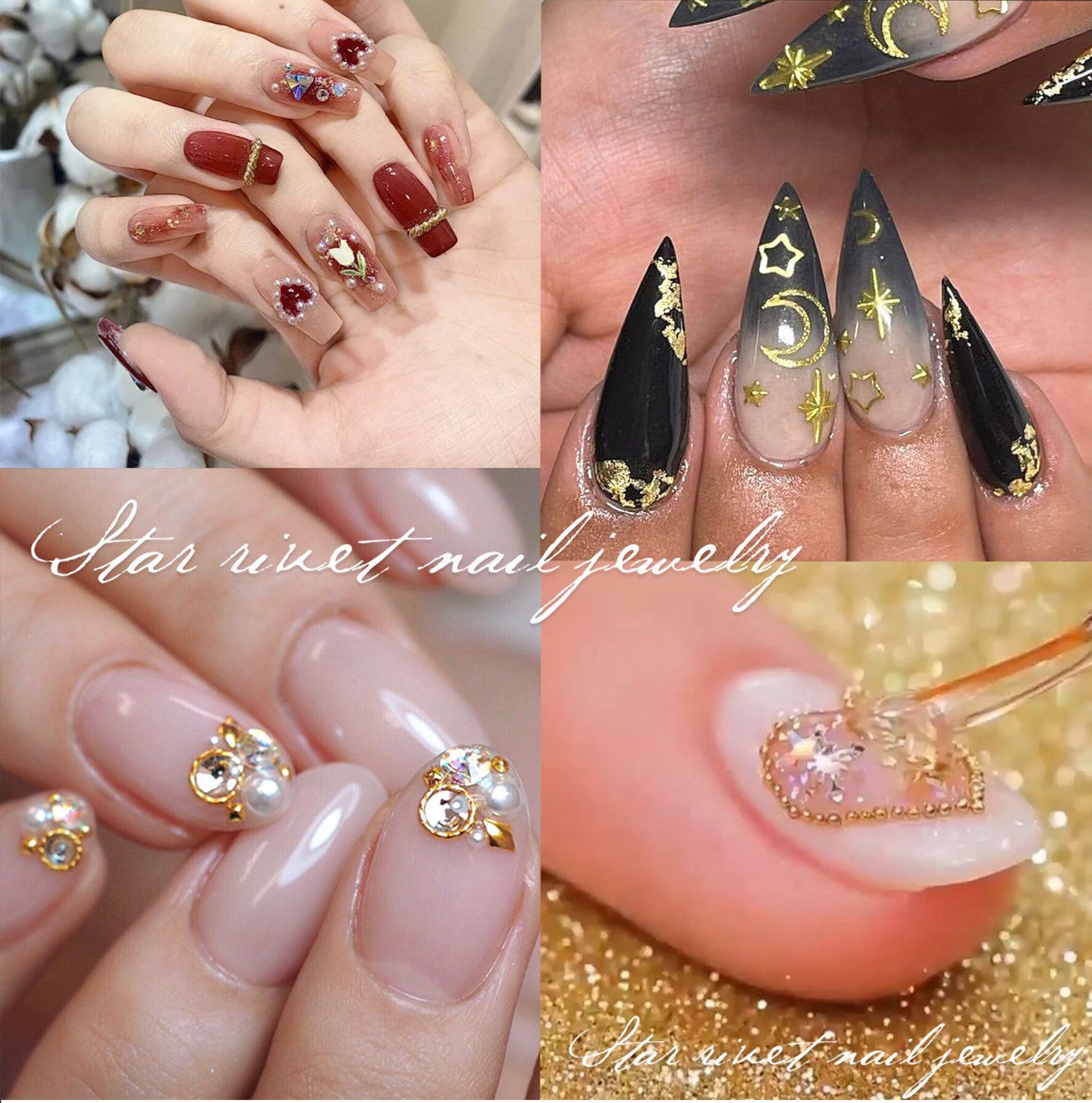 Pearl Bow Gold Silver Steel Be - Women Accessories Combo Gift ulasan dan harga