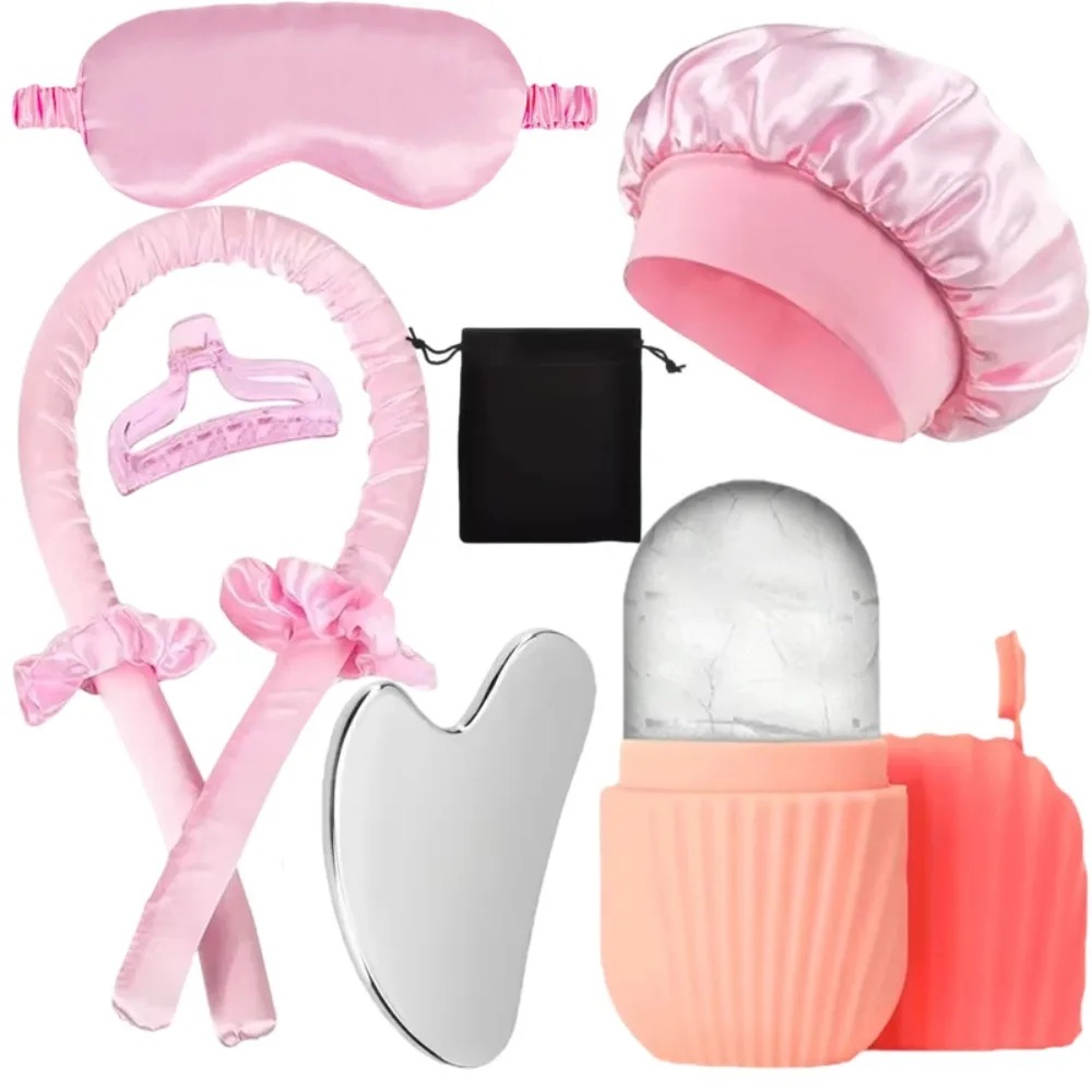 3/4/5/9Pcs Silk Sleep Set Eye  - Women Accessories Combo Gift ulasan dan harga