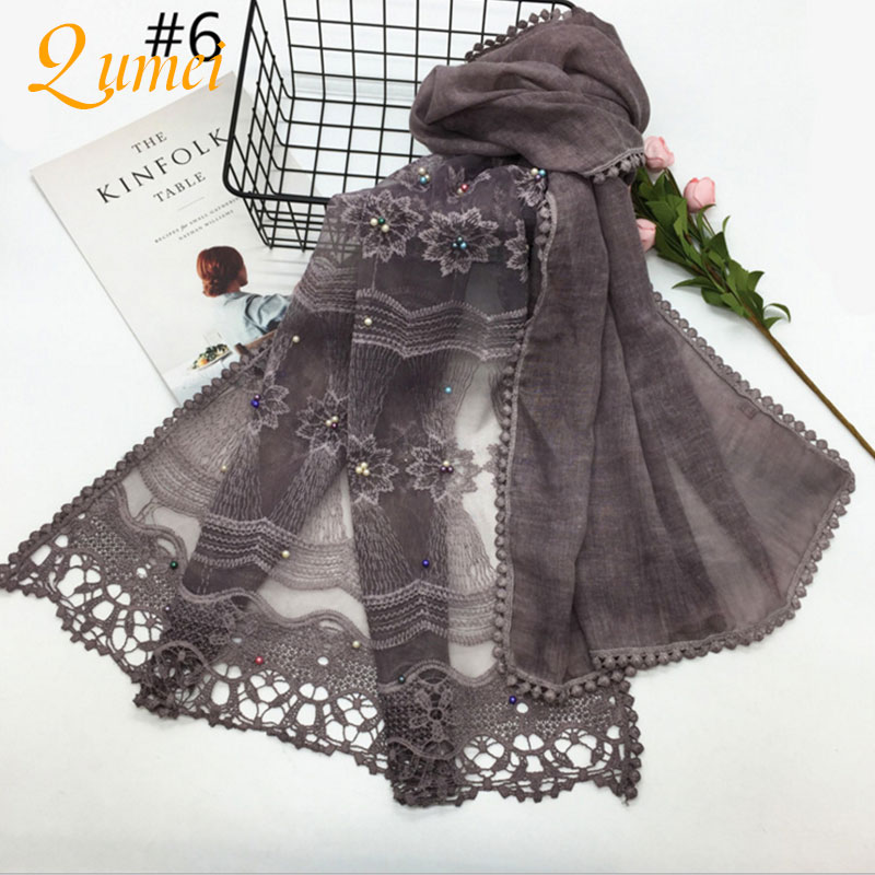 5PCS Qumei Lace Stitching Musl - Women'S Essential Accessories ulasan dan harga
