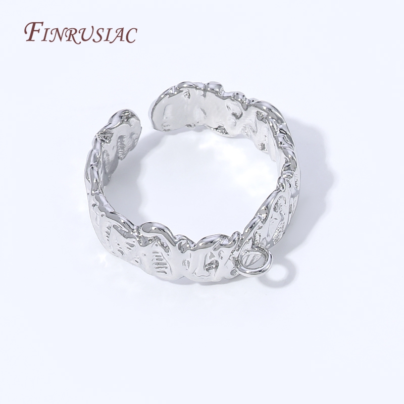 18K Gold Plated Open Adjustabl - Ring Set Adjustable ulasan dan harga