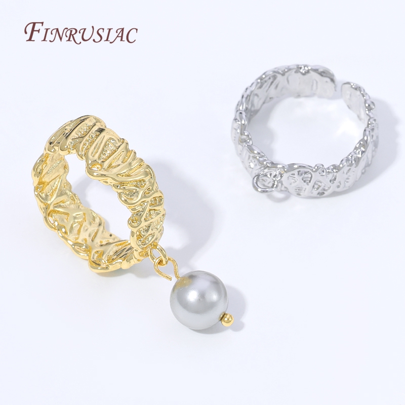 18K Gold Plated Open Adjustabl - Ring Set Adjustable ulasan dan harga
