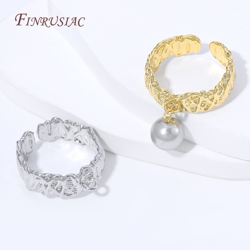 18K Gold Plated Open Adjustabl - Ring Set Adjustable ulasan dan harga