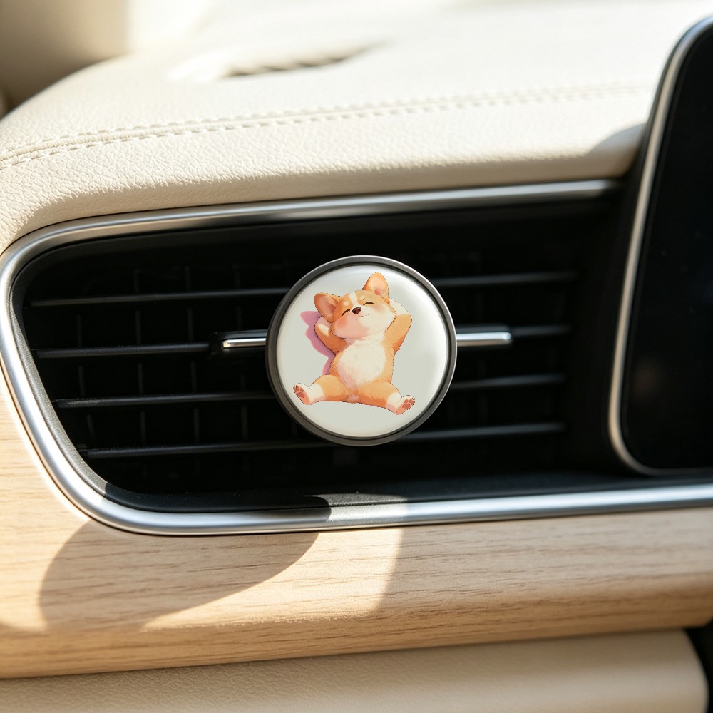 Cute Puppy Style Car Air Vent  - Women Accessories Outlet ulasan dan harga
