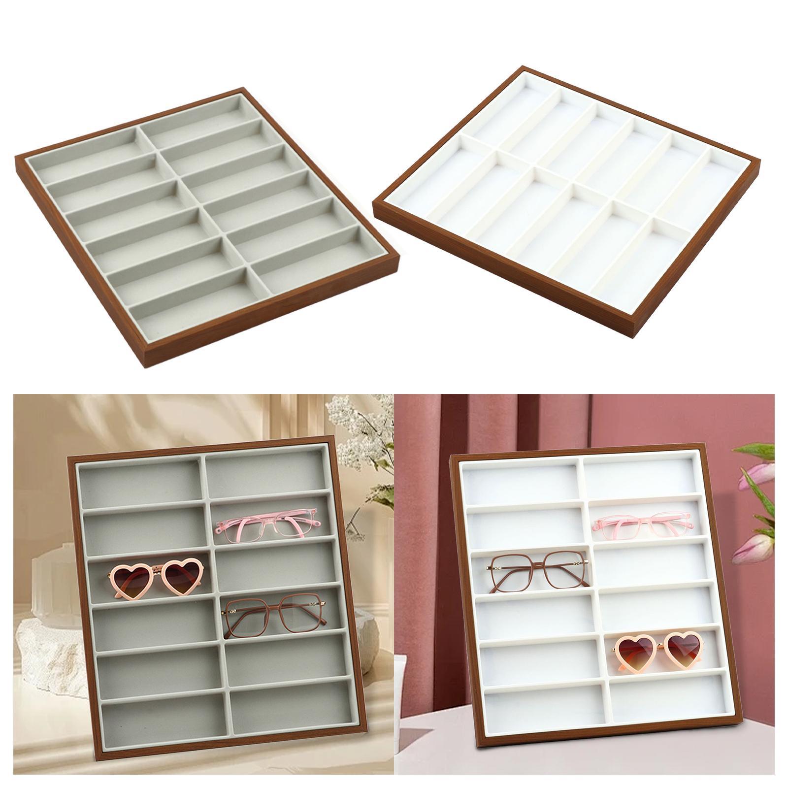 Glasses Display Box 12 Slots S - Women Accessories Drawer ulasan dan harga