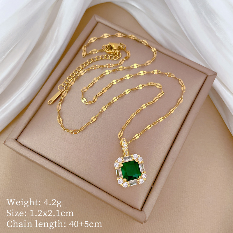 18K Gold Plated Stainless stee - Women Accessories Combo Gift ulasan dan harga