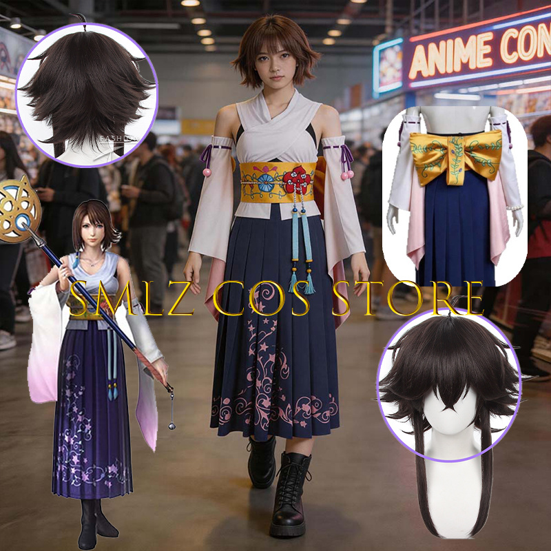 Smlz FFX Yuna Cosplay Anime FF - Women Accessories Products ulasan dan harga