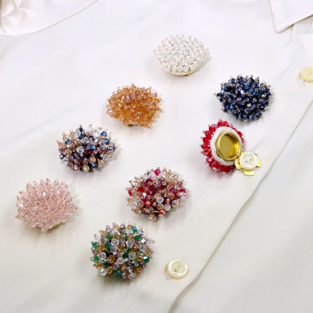 2PCS Elegant Button Covers Han - Women Accessories Products ulasan dan harga