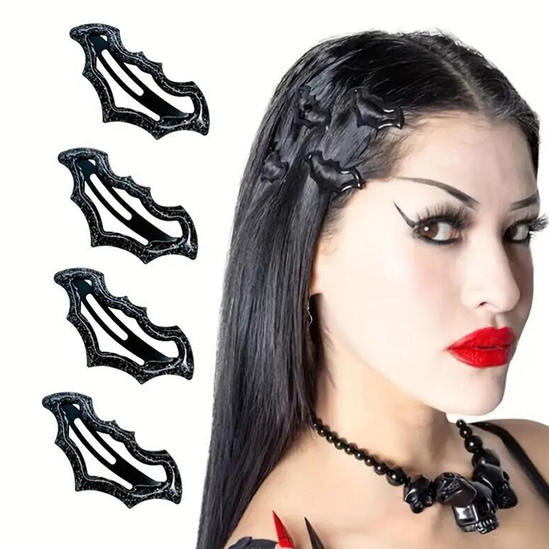 △ 10Pcs Halloween Bat Hairpins - Women'S Essential Accessories ulasan dan harga