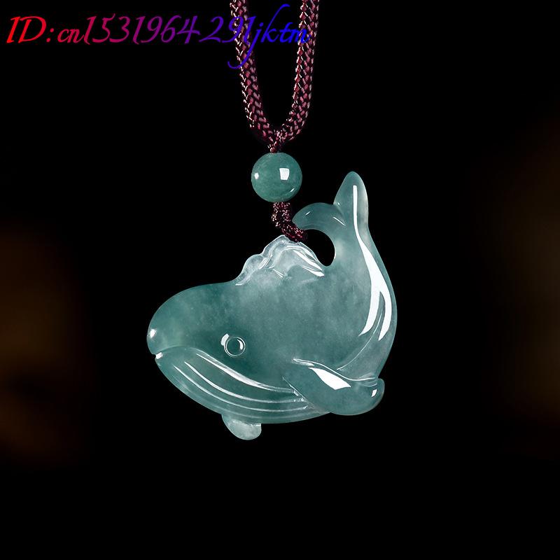 Natural Burmese Jadeite Whale  - Women Accessories Products ulasan dan harga