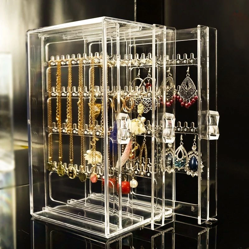 Plastic Drawer Jewelry Box Sto - Women Accessories Drawer ulasan dan harga