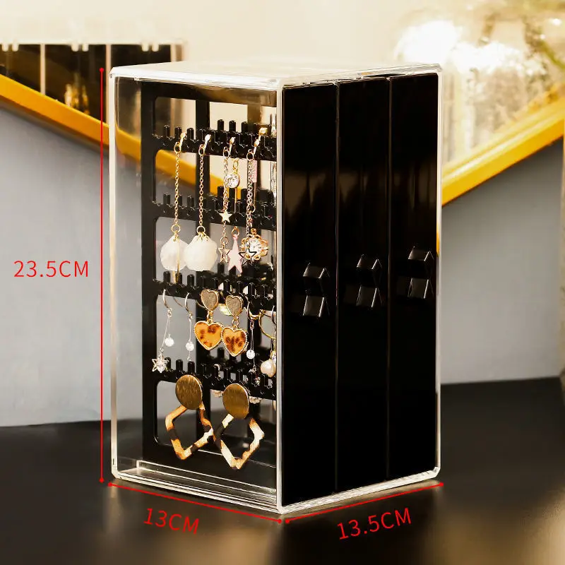 Plastic Drawer Jewelry Box Sto - Women Accessories Drawer ulasan dan harga