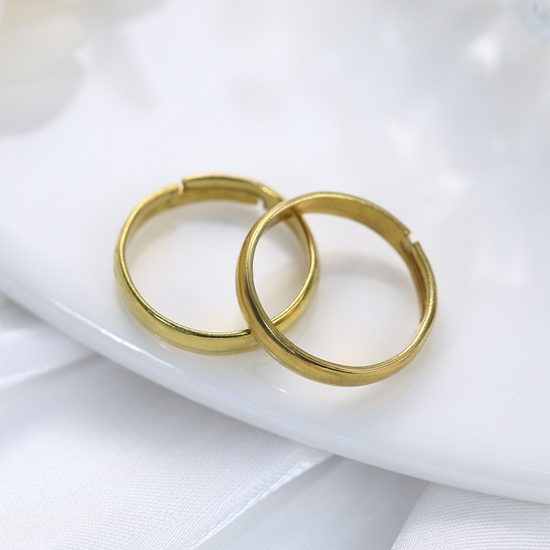 BoYuTe (100 Pieces/Lot) Raw Br - Ring Set Adjustable ulasan dan harga