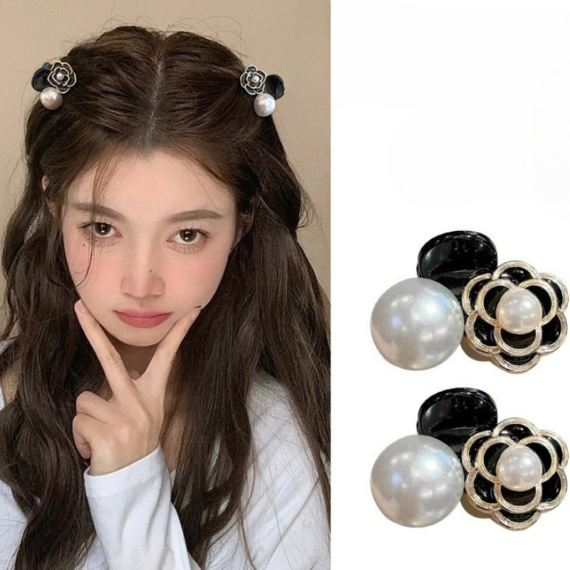Black White Pearl Flower Small - Women Accessories Combo Gift ulasan dan harga