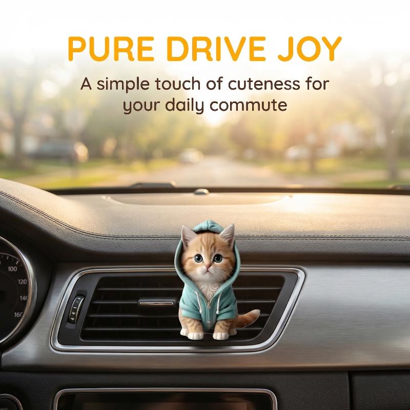 Cat Car Air Freshener Clip Out - Women Accessories Outlet ulasan dan harga