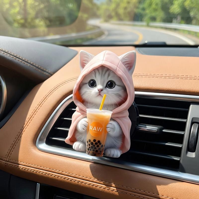 Cat Car Air Freshener Clip Out - Women Accessories Outlet ulasan dan harga