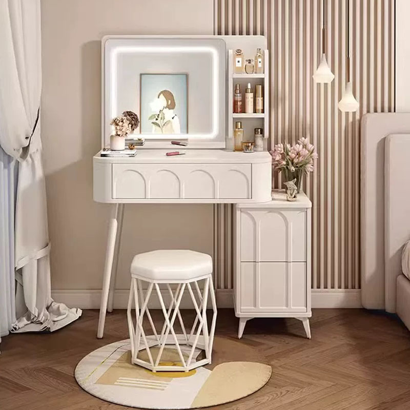 Mirror Makeup Vanity Table Bed - Women Accessories Drawer ulasan dan harga