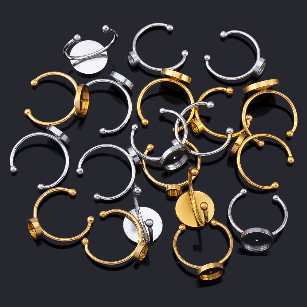 10pcs Adjustable Open Finger R - Ring Set Adjustable ulasan dan harga