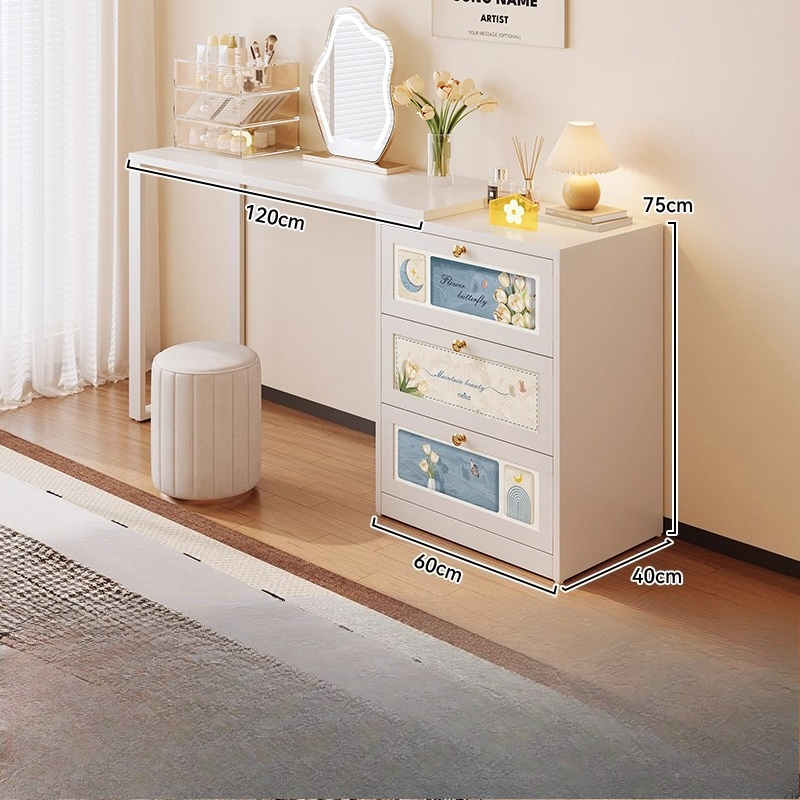 Light Women Chairs Dressing Ta - Women Accessories Drawer ulasan dan harga