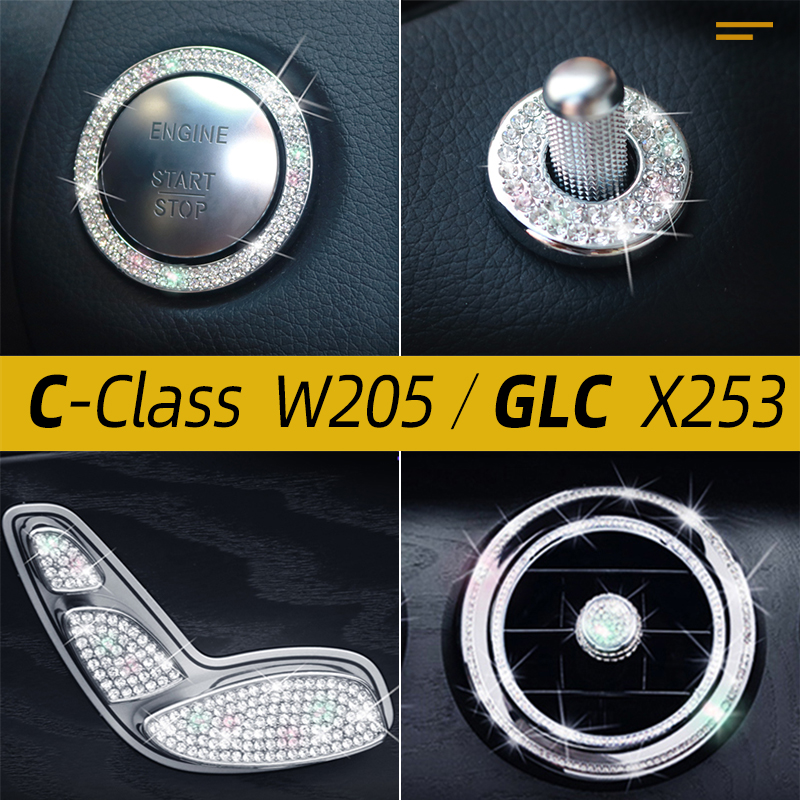 Crystal Diamond Bling Interior - Women Accessories Outlet ulasan dan harga