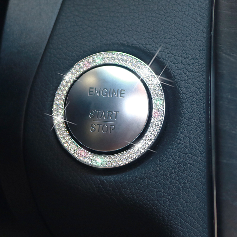 Crystal Diamond Bling Interior - Women Accessories Outlet ulasan dan harga
