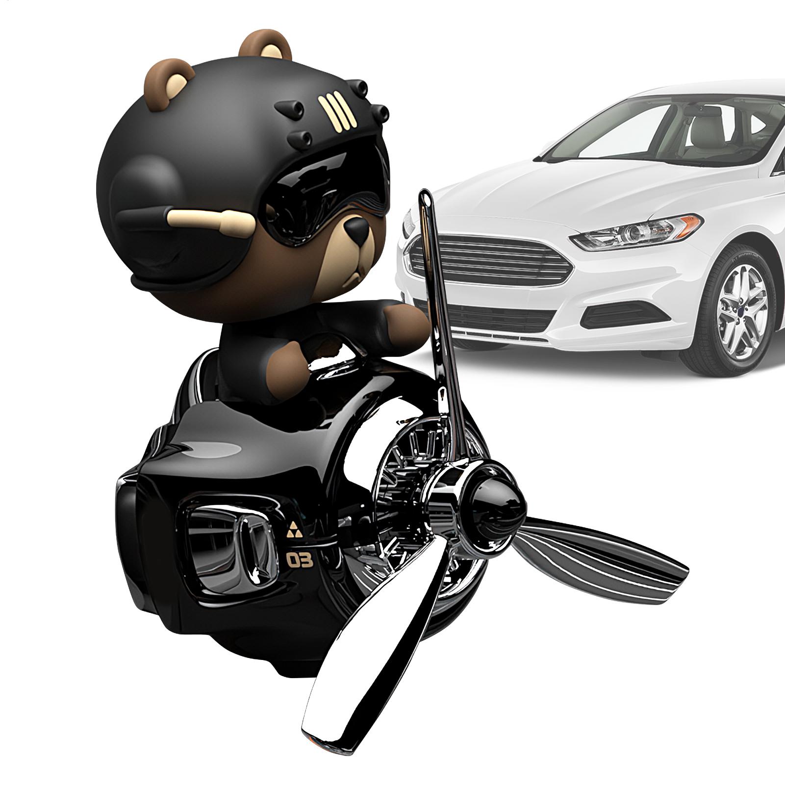 Rotating pilot bear ornaments  - Women Accessories Outlet ulasan dan harga