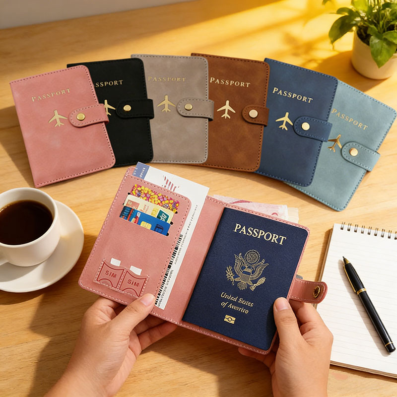 Leather Passport Holder Covers - Women'S Essential Accessories ulasan dan harga