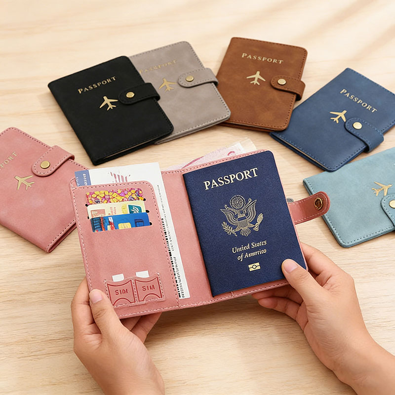 Leather Passport Holder Covers - Women'S Essential Accessories ulasan dan harga