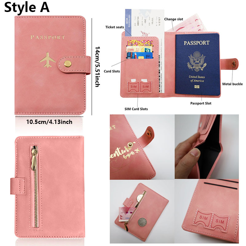 Leather Passport Holder Covers - Women'S Essential Accessories ulasan dan harga