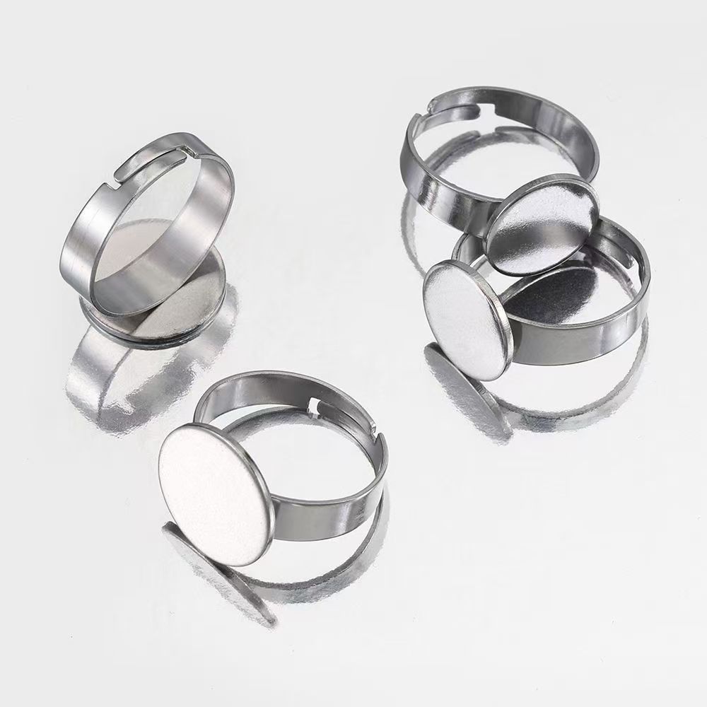 10 Pieces Stainless Steel Ring - Ring Set Adjustable ulasan dan harga