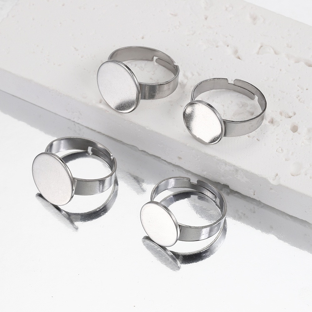 10 Pieces Stainless Steel Ring - Ring Set Adjustable ulasan dan harga