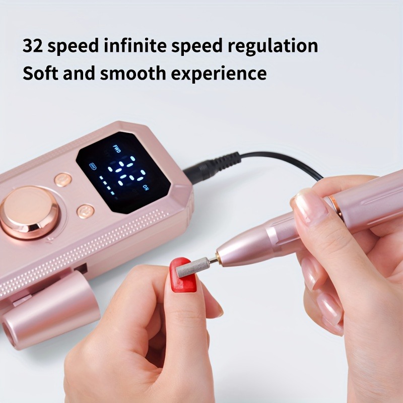Rechargeable Electric Nail Dri - Women Accessories Combo Gift ulasan dan harga