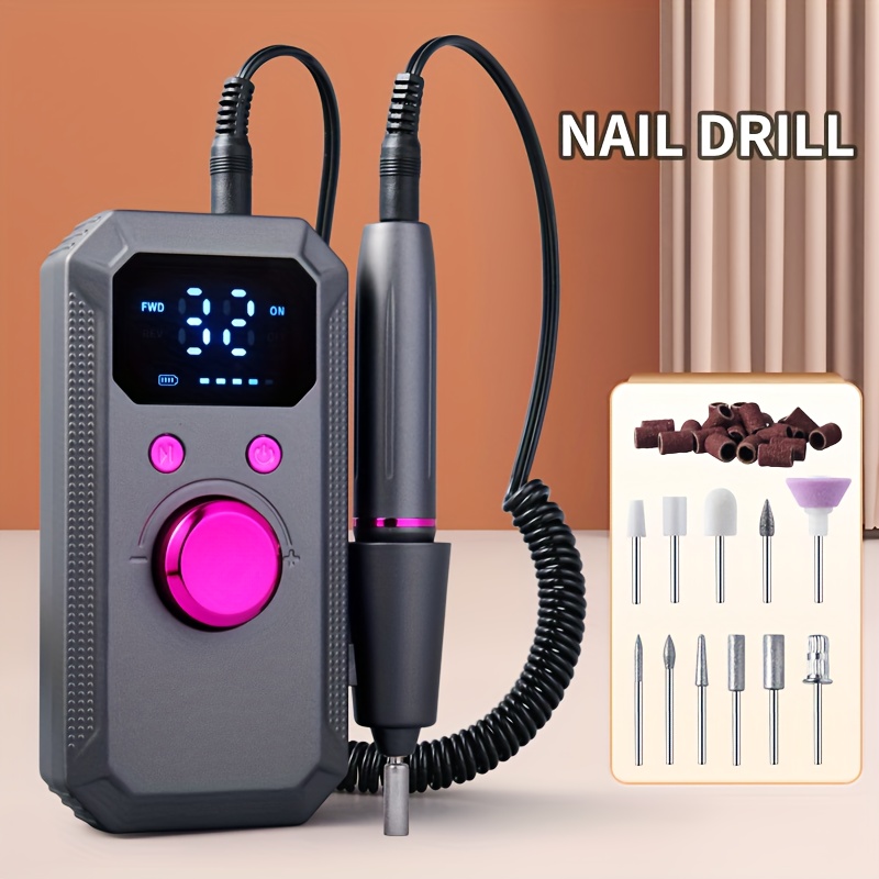 Rechargeable Electric Nail Dri - Women Accessories Combo Gift ulasan dan harga