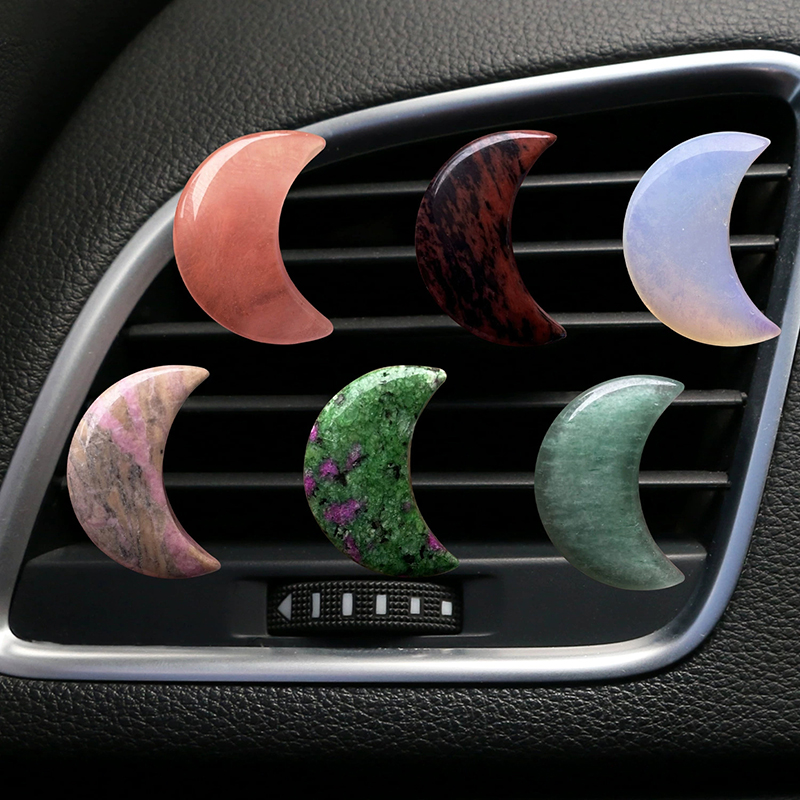 Car Air Vent Clip  Moon Orname - Women Accessories Outlet ulasan dan harga