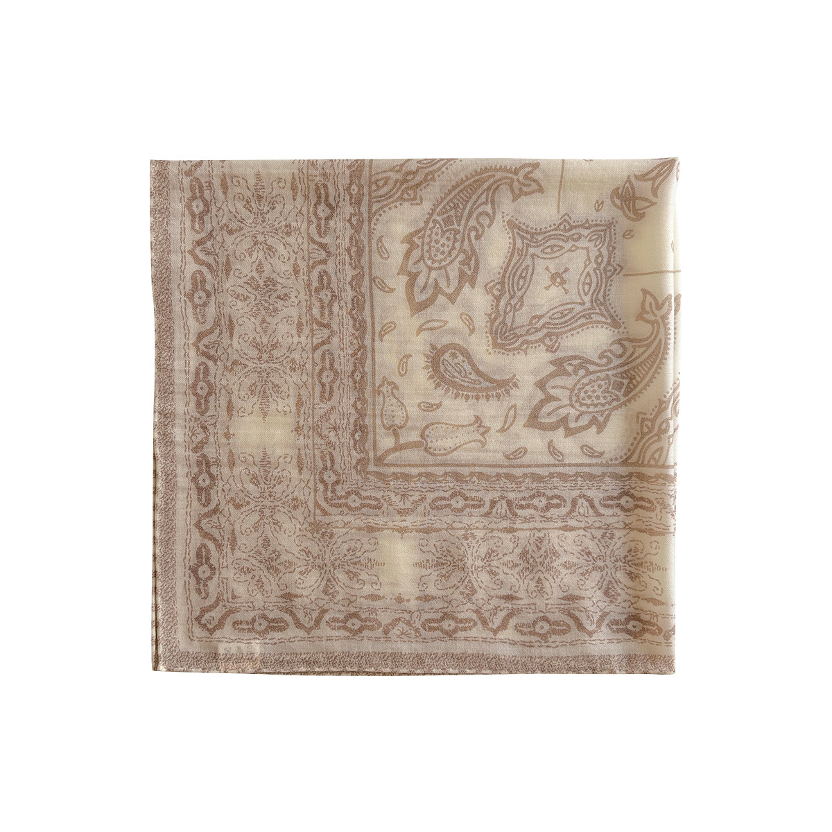 100% Wool Large Handkerchief O - Accessories Brand For Women ulasan dan harga