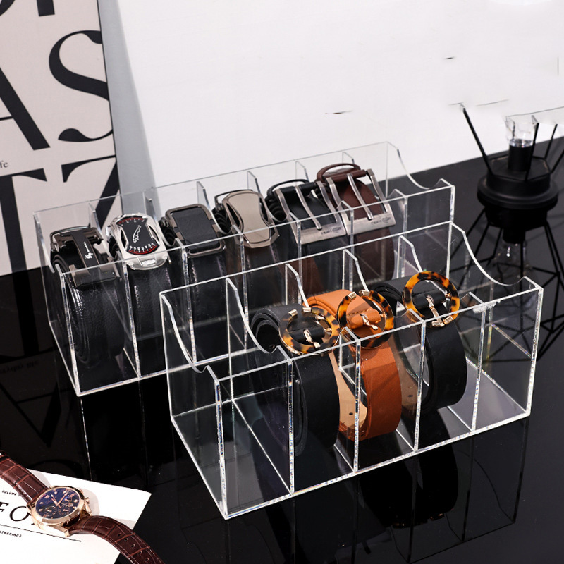 Clear Acrylic Belt Organizer w - Women Accessories Drawer ulasan dan harga