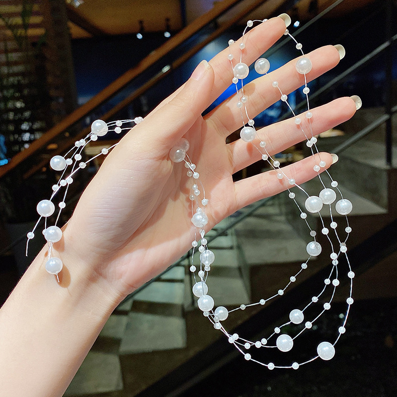 Elegant Bridal Hair Vine Beads - Women Accessories Combo Gift ulasan dan harga