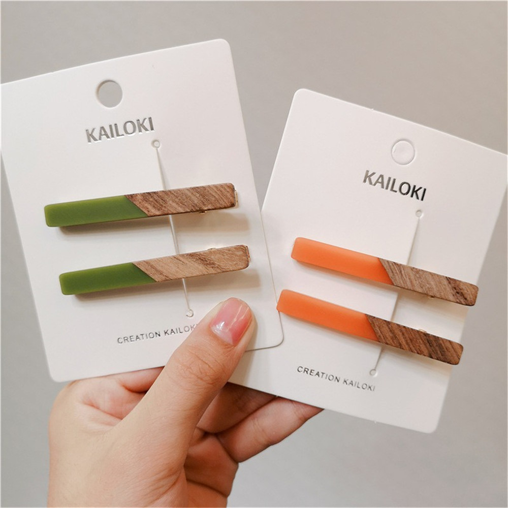 2Pcs/set Candy Color Patchwork - Women Accessories Combo Gift ulasan dan harga
