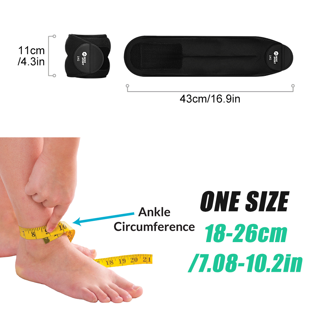 1 Pair Wrist and Ankle Weights - Women'S Essential Accessories ulasan dan harga