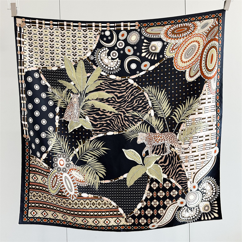 Twill Silk Scarf 90CM Brand Lu - Accessories Brand For Women ulasan dan harga